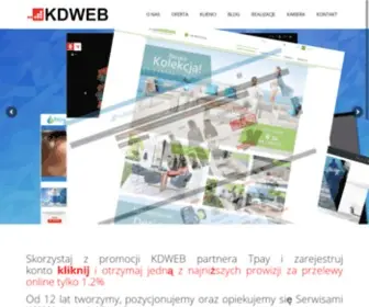 Kdweb.pl(Systemy CMS Sklepy Woocommerce Prestashop Aktualizacje i wsparcie) Screenshot