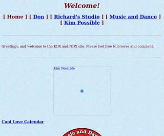 KDX.com(KDX & NDX Home Site) Screenshot