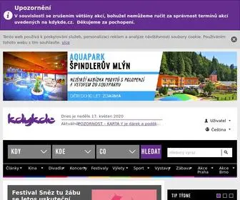 KDYkde.cz(Kulturní akce) Screenshot