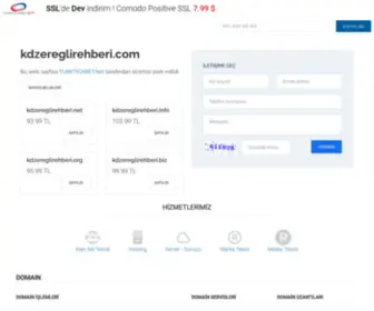 Kdzereglirehberi.com(Kdzereglirehberi) Screenshot