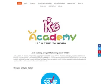 Keacademy.com.au(KE Academy) Screenshot