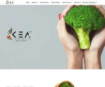 Keaexports.com(KEA Exports) Screenshot