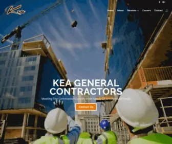 Keagc.com(Kea General Contractors) Screenshot