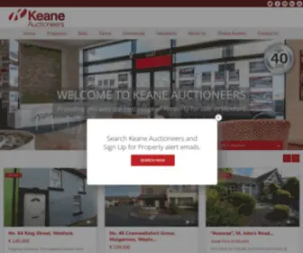 Keaneauctioneers.com(John Keane Auctioneer) Screenshot