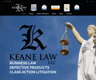 Keanelawllc.com(Keane law) Screenshot