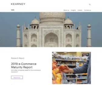 Kearney.in(Global Management Consulting Firm) Screenshot
