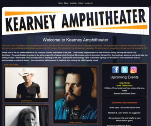 Kearneyamphitheater.com(City of Kearney) Screenshot