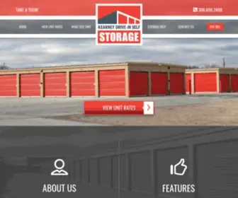 Kearneydrivein.com(Self Storage Units) Screenshot