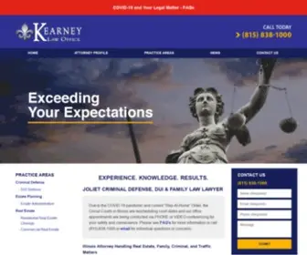 Kearneylegal.com(Joliet Real Estate Lawyer) Screenshot