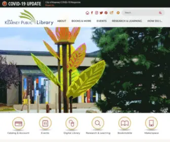 Kearneylib.org(City of Kearney) Screenshot