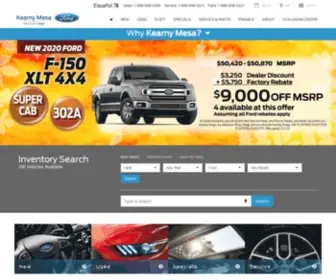 Kearnymesaford.com(New & Used Ford Cars & Trucks) Screenshot