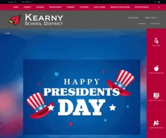 Kearnyschools.com(Kearny School District) Screenshot