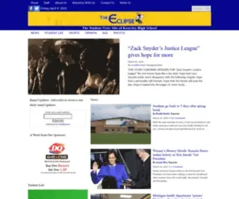 Kearsleyeclipse.com(The student news site of Kearsley High School in Flint) Screenshot