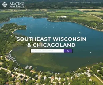 Keatinggroup.com(Southeast Wisconsin & Greater Chicagoland) Screenshot