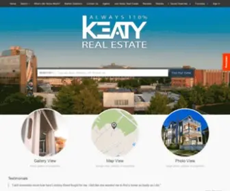 Keatyrealestate.com(Lafayette, LA Real Estate) Screenshot