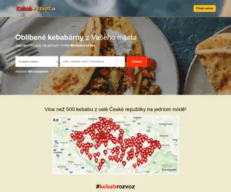 Kebab-Rozvoz.cz(Kebabárny) Screenshot