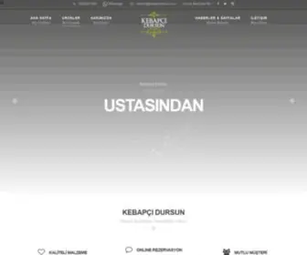Kebapcidursun.com(Kebapçı Dursun) Screenshot