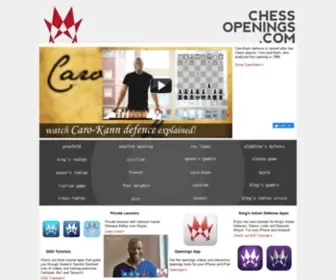 Kebuchess.com(Chess Openings) Screenshot