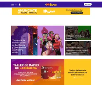 Kebuena.com.mx(Emisora) Screenshot