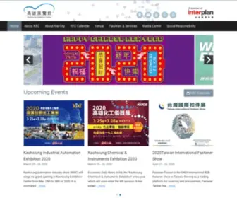 Kecc.com.tw(Kaohsiung Exhibition Center (KEC)) Screenshot