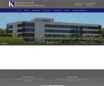 Kecc.com(Kraft Electrical Contracting) Screenshot