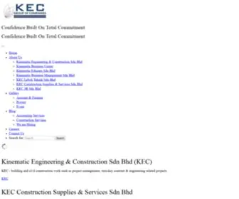 KecGroup.com.my(KEC Group Of Companies) Screenshot