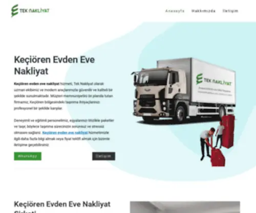 Kecioren-Evdenevenakliyat.com(Keçiören Evden Eve Nakliyat) Screenshot