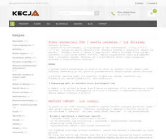 KecJa.pl(Hurtownia dropshipping zabawek) Screenshot