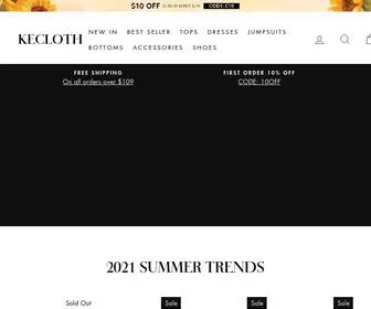 Kecloth.com(kecloth) Screenshot