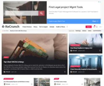 Kecrunch.com(Home) Screenshot