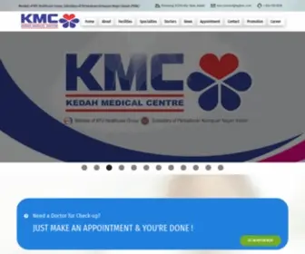 Kedahmedical.com.my(Kedah Medical Centre) Screenshot