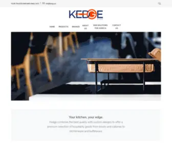 Kedge.ae(Household & Kitchen Equipment Suppliers in Dubai) Screenshot