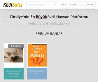 Kedisatis.com(Satılık Kedi İlanları Ve Fiyatları) Screenshot