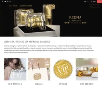 Kedmacosmetics.com(Kedmacosmetics) Screenshot