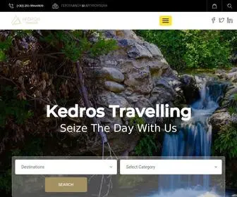 Kedrostravel.com(Kedros Travelling) Screenshot