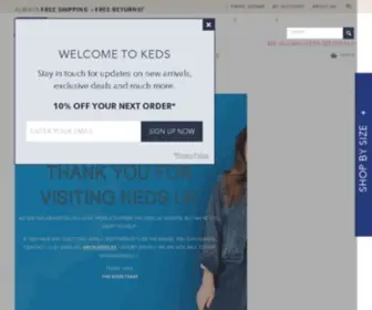 Keds.co.uk(Keds UK) Screenshot