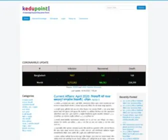 Kedupoint.com(Knowledge-based Education Point) Screenshot