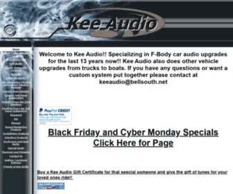 Keeaudio.com(Kee Audio) Screenshot