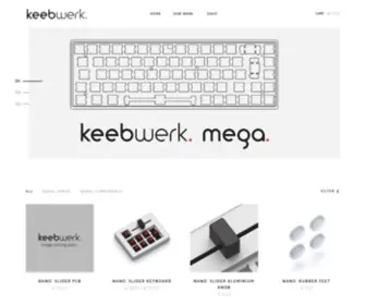 Keebwerk.com(Industrial) Screenshot