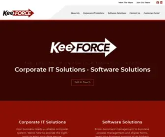 Keeforce.com(KeeFORCE) Screenshot