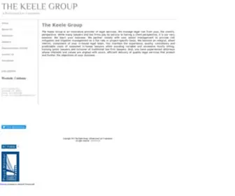 Keelegroup.com(Litigation) Screenshot