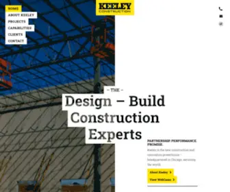 Keeley.com(Keeley Construction) Screenshot