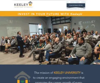 Keeleyu.com(Keeley-university) Screenshot