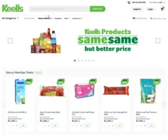Keellssuper.com(Shopping for groceries) Screenshot