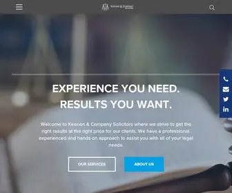 Keenanandco.ie(Keenan & Company) Screenshot
