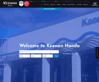 Keenanhonda.com(Doylestown Honda) Screenshot