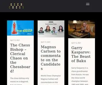 Keenchess.com(KeenChess hosts a trivia) Screenshot