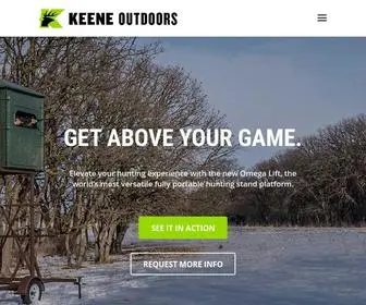 Keeneoutdoors.com(Keene Outdoors) Screenshot