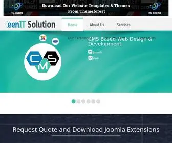 Keenitsolutions.com(Keen IT Solution) Screenshot