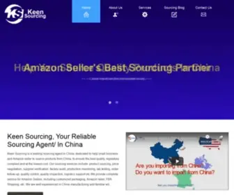 Keensourcing.com(Best China Sourcing Agent Company) Screenshot